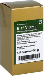 FBK-Pharma Vitamin B12 Kapseln für Erwachsene 120 Stück – Bild 1 von 1