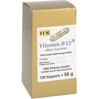 Produktbild von FBK-Pharma Vitamin B12 Kapseln laktosefrei für Erwachsene 120 Stück