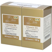 Produktbild von FBK-Pharma Vitamin B6, B12 und Folsäure Kapseln für Erwachsene