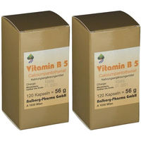 Produktbild von FBK Vitamin B5 Pantothensäure Kapseln für Erwachsene 120 Stück