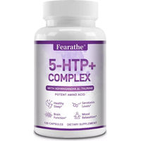 Produktbild von Fearathe 5-HTP+ Complex Nahrungsergänzungsmittel mit 120 Kapseln