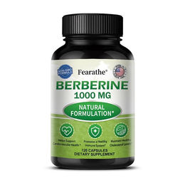 Fearathe Berberin 1000 mg Kapseln 120 Stück – Bild 1 von 4