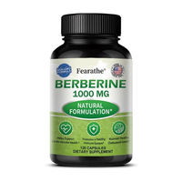 Produktbild von Fearathe Berberin 1000 mg Kapseln 120 Stück