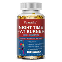 Produktbild von Fearathe Night Time Fat Burner Kapseln 120 Stück