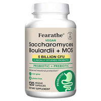 Produktbild von Fearathe Saccharomyces Boulardii + MOS Kapseln für Erwachsene 120 Stück