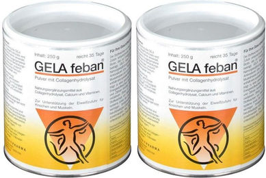 Febena Pharma GELA feban mit Collagenhydrolysat Pulver 500 g – Bild 1 von 1