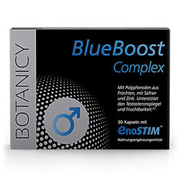 feelgood Blue Boost Complex Kapseln mit Safran, OPC, Maca, Zink, Ginseng, L-Arginin, Selen und Vitamin B6 – Bild 1 von 6