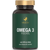 Produktbild von feelgood Fischöl Omega 3 1000 Kapseln für Erwachsene glutenfrei und laktosefrei