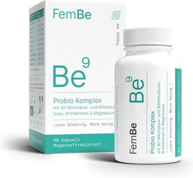 FemBe Probiotische Kapseln für Frauen vegan glutenfrei laktosefrei ohne Zusatzstoffe von Cellavent Healthcare GmbH – Bild 1 von 3