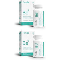 Produktbild von FemBe Probiotische Kapseln für Frauen von Cellavent Healthcare GmbH vegan glutenfrei laktosefrei und ohne Zusatzstoffe