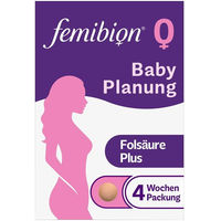 Produktbild von Femibion 0 Babyplanung Nahrungsergänzungsmittel Tabletten glutenfrei und laktosefrei
