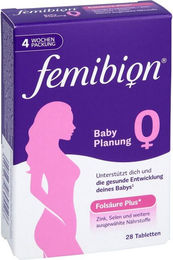 Femibion 0 Babyplanung Tabletten 28 Stück – Bild 1 von 2