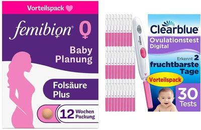 Femibion 0 Babyplanung Tabletten glutenfrei und laktosefrei – Bild 1 von 1