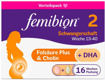 Femibion 2 Tabletten für Schwangere und Stillende glutenfrei und laktosefrei – Bild 1 von 1