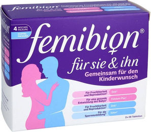 Femibion für Sie & Ihn Tabletten 56 Stück – Bild 1 von 3