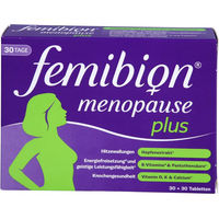 Produktbild von Femibion Menopause Plus Tabletten 60 Stück glutenfrei laktosefrei ohne Gelatine