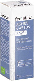 Femidoc Agnus Castus PMS Tropfen mit Mönchspfefferfrüchte Extrakt alkoholfrei vegan 50 ml – Bild 1 von 5