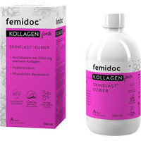 Produktbild von Femidoc Kollagen Forte Elixier mit marinem Kollagen Fisch 500 ml Flüssig