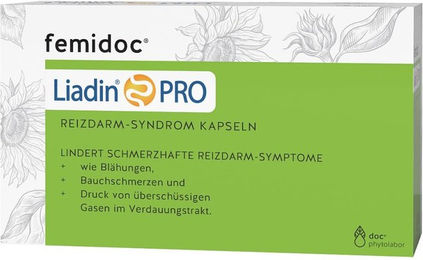 Femidoc Liadin PRO Kapseln mit Heilerde und Simethicon ohne Zusatzstoffe 60 Stück – Bild 1 von 1