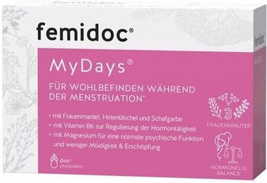 Femidoc MyDays Kräuter-Komplex Kapseln vegan glutenfrei laktosefrei – Bild 1 von 1