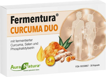 Fermentura Curcuma Duo Kapseln vegan 30 Stück – Bild 1 von 2
