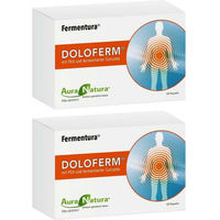 Produktbild von Fermentura Doloferm Kapseln mit PEA und fermentierter Curcuma
