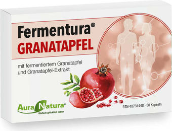 Fermentura Granatapfel Kapseln vegan mit fermentiertem Granatapfelextrakt 30 Stück – Bild 1 von 1