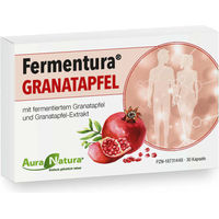 Produktbild von Fermentura Granatapfel Kapseln vegan mit fermentiertem Granatapfelextrakt 30 Stück