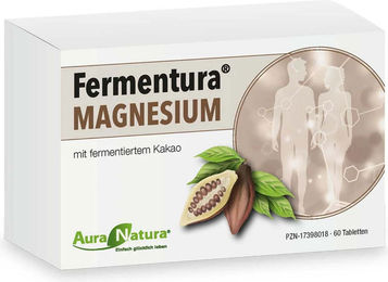 Fermentura Magnesium Komplex Kapseln mit 375 mg Magnesium, vegan, laktosefrei und glutenfrei, 60 Kapseln – Bild 1 von 1