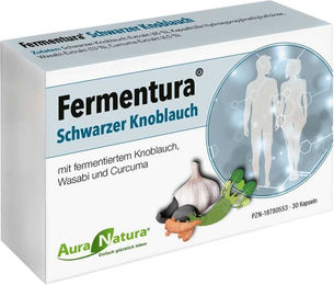 Fermentura Schwarzer Knoblauch Kapseln Vegan 30 Stück – Bild 1 von 1