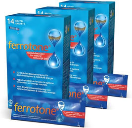 Ferrotone Eisen Liquid Set 3x14 Stück Vegan Flüssig – Bild 1 von 3