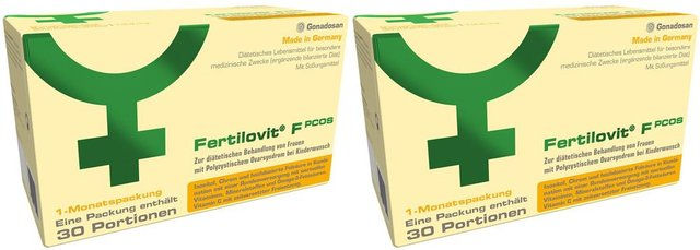 Fertilovit F PCOS Monatspackung Kapseln für Frauen glutenfrei und laktosefrei – Bild 1 von 1