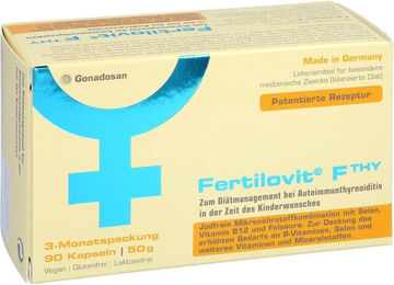 Fertilovit F THY Kapseln für Frauen 90 Stück – Bild 1 von 1