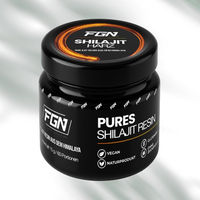 Produktbild von FGN Shilajit Resin Harz vegan und ohne Zusatzstoffe