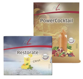 FitLine Optimal-Set mit Restorate Citrus und PowerCocktail je 30 Sticks – Bild 1 von 1
