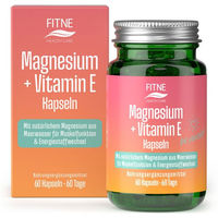Produktbild von FITNE Magnesium & Vitamin E Kapseln für Sportler
