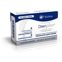 Produktbild von Fitobios DRENPLUS Mineralstoff-Komplex und Kräuter-Komplex mit pflanzlichem Ursprung 30 Tabletten