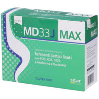 Produktbild von FITODAL MD33 JUNIOR MAX Flüssigkeit für Kinder glutenfrei 21 Beutel à 10 ml