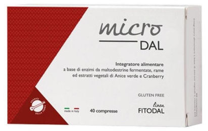 Fitodal Microdal Multi-Enzym-Komplex glutenfrei 40 Tabletten – Bild 1 von 1