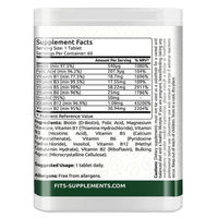 Produktbild von FITS B-Komplex Strong Vitamin-B-Komplex Tabletten 60 Stück