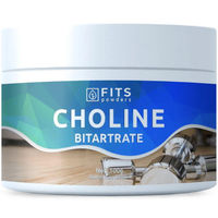 Produktbild von FITS Cholinbitartrat Pulver für Sportler 100 g