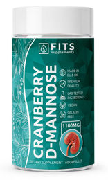 FITS Cranberry-Extrakt und D-Mannose Kapseln 60 Stück – Bild 1 von 1
