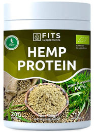 FITS Hanfprotein Bio Pulver Vegan 500 g Neutral – Bild 1 von 1