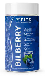 FITS Heidelbeere Strong 8000 mg Bio Kapseln 60 Stück – Bild 1 von 1