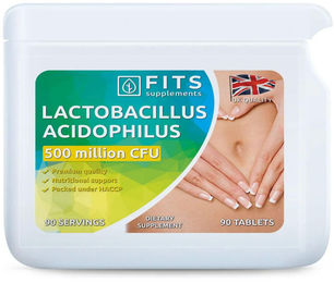 FITS Lactobacillus acidophilus 50 mg Tabletten 90 Stück – Bild 1 von 1