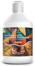 FITS Liquid Kids Multivitamin Nahrungsergänzungsmittel für Kinder zuckerfrei 500 ml – Bild 1 von 1