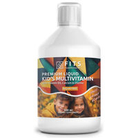 Produktbild von FITS Liquid Kids Multivitamin Nahrungsergänzungsmittel für Kinder zuckerfrei 500 ml