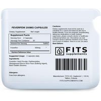 Produktbild von FITS Mutterkraut 200 mg Kapseln 60 Stück