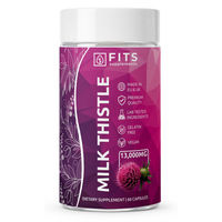 Produktbild von FITS Nahrungsergänzungsmittel Mariendistel 2700 mg Tabletten 30 Stück