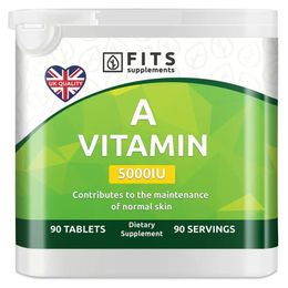 FITS Nahrungsergänzungsmittel Vitamin A 5000 IE Tabletten 90 Stück – Bild 1 von 1